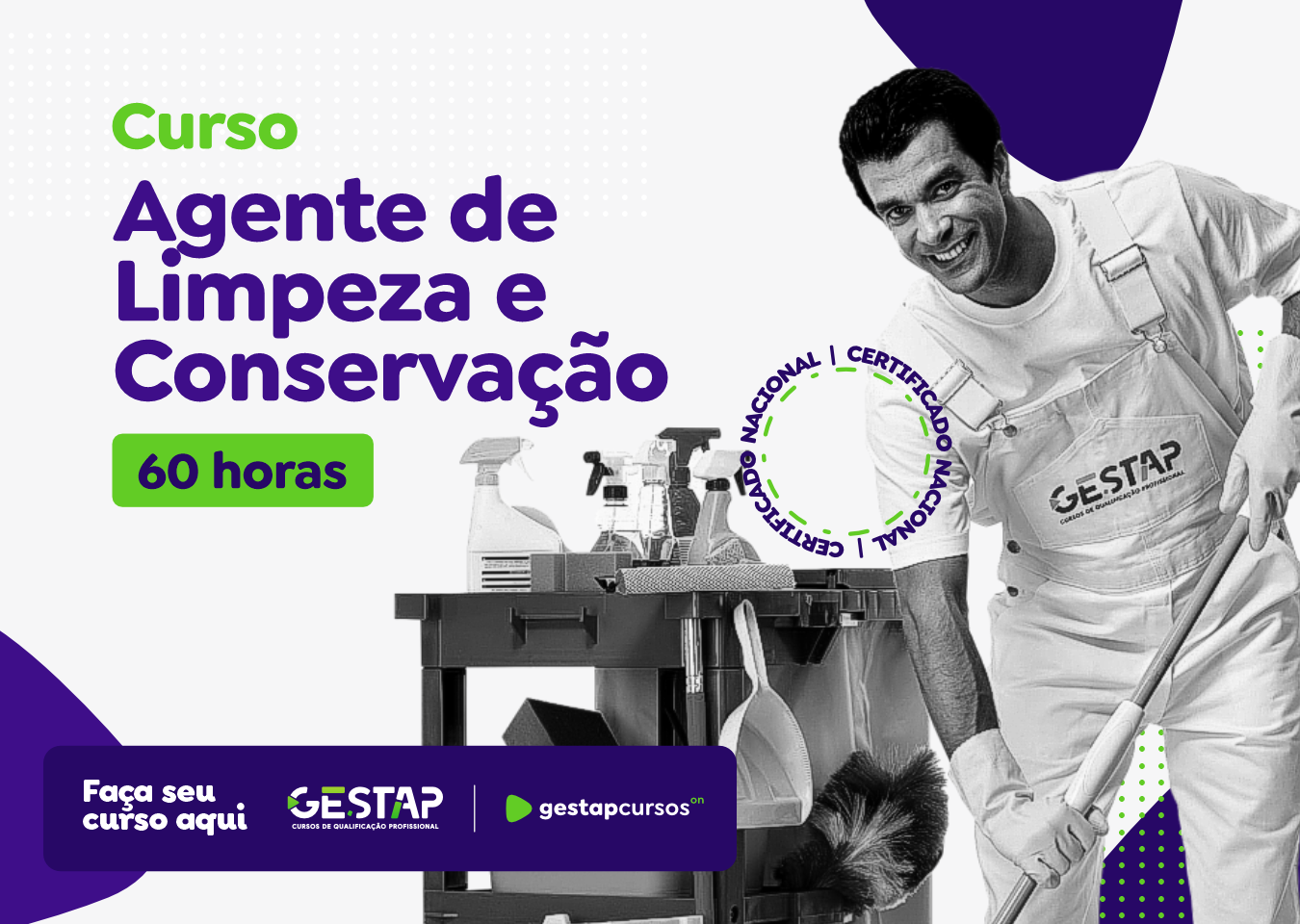 Curso de Agente de Limpeza e Conservação